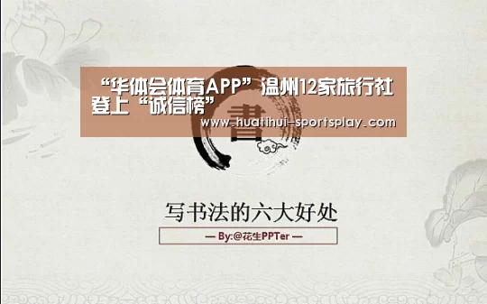 “华体会体育APP”温州12家旅行社登上“诚信榜”